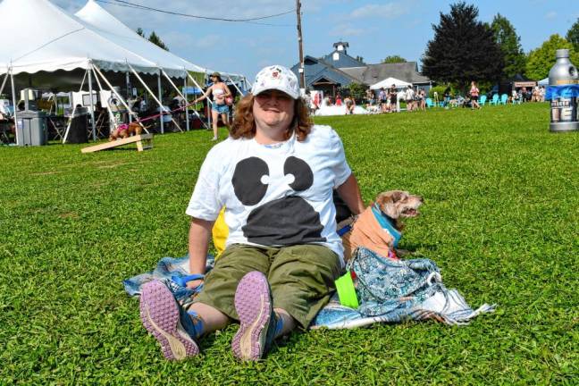 Photos: Pupstock Festival 2024 <b>Dawn Alfieri of Lake Hopatcong with Nelson.</b>