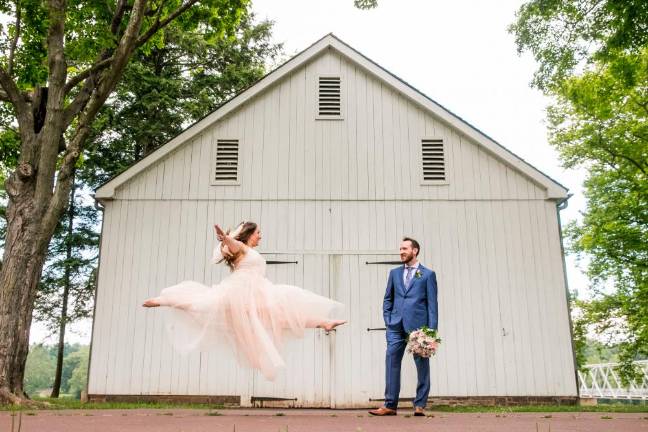 A small wedding for a large family