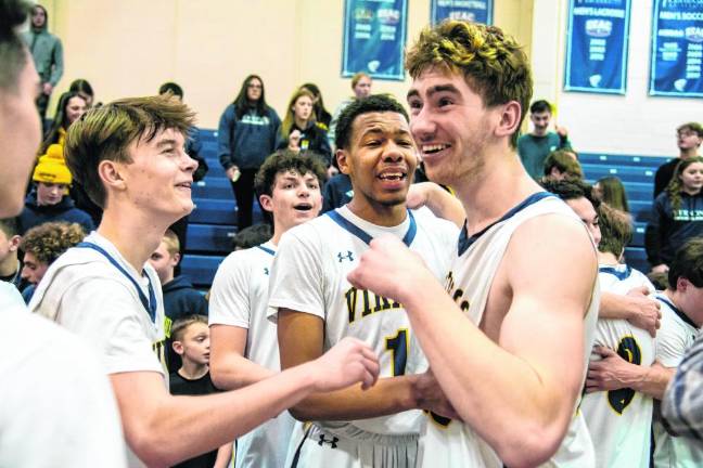 Ben Jurewicz is all smiles after the win.