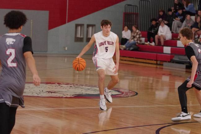 Lenape Valley's Keith Wagner scored 14 points against High Point.