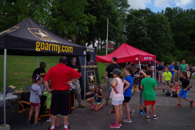 The community came out in support of the Punt, Pass and Kick event.