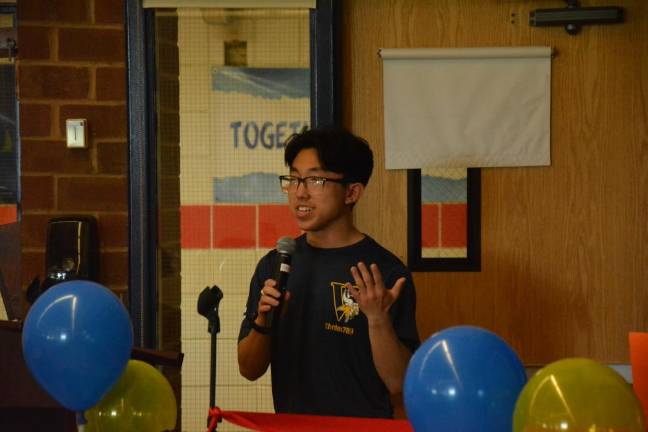 Vernon Township High School senior Christopher Meichsner.