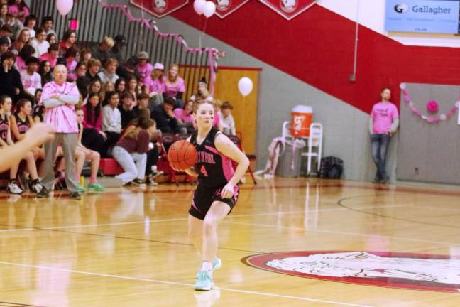 High Point's Mikayla Conklin scored 12 points.