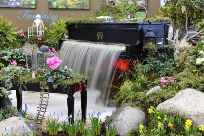 Spring is in bloom in New Jersey A unique garden display.