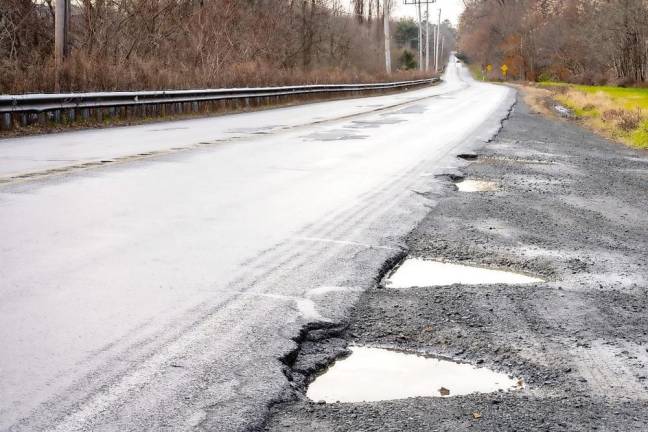 Extensive work on US Route 209 begins, completion expected by year’s end U.S. Route 209, in need of repair (NPS/Delaware Water Gap National Recreation Area Facebook photo)