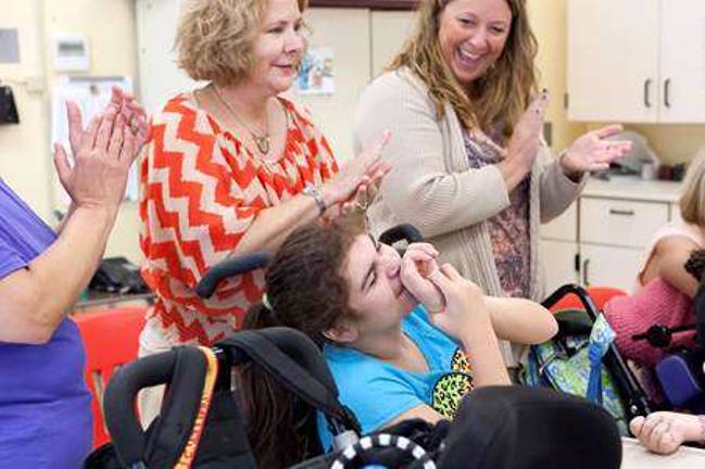High Point student yodels for handicapped High Point student yodels for handicapped