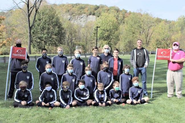 Sponsor shares message of leadership and service with Lenape Valley Soccer Club