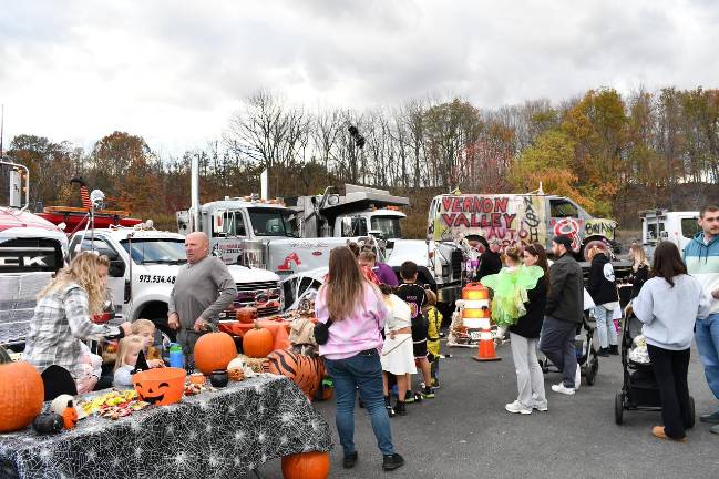 Vernon holds trick or trail event <b>A Trick or Trail was held at Maple Grange Park in Vernon Township on Oct. 24</b>