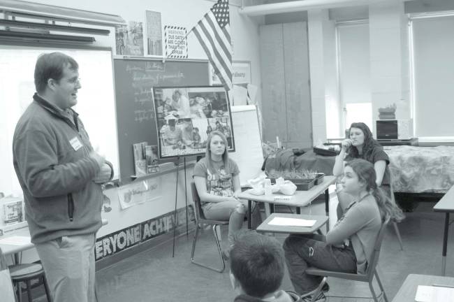 Career Day at Lounsberry Hollow Middle School Career Day at Lounsberry Hollow Middle School