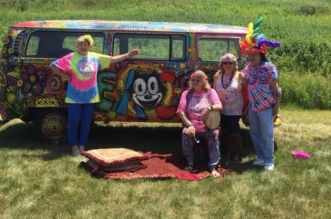 Senior Center hosts annual picnic Group VW Bus