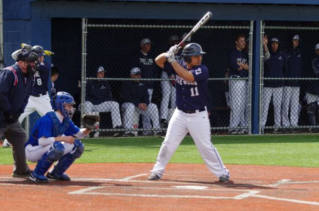 Pope John's Axel D'Addario tripled and had three RBI's. D'Addario also scored a run for Pope John. Pope John XXIII High School beat Northern Valley Regional High School (Demarest, N.J.) in boys varsity baseball on Saturday, April 5, 2014. The final score was 6-1. The game was played at Pope John XXIII High School in Sparta Township, New Jersey.