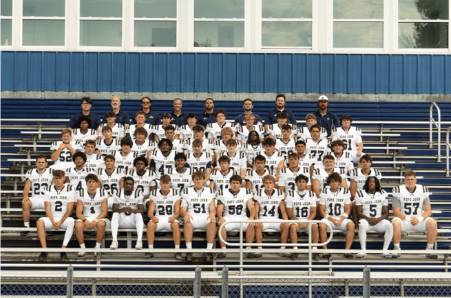 Hand, foot and mouth disease forces Pope John to forfeit Saturday’s football game Pope John XXIII Regional High School varsity football team.