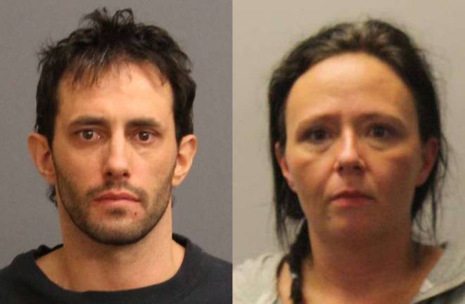 Two arrests in bank robbery Frank Aigotti, left, and Jacinda Moore, right, were charged in connecction with a robbery at Lakeland Bank on Jan. 13.