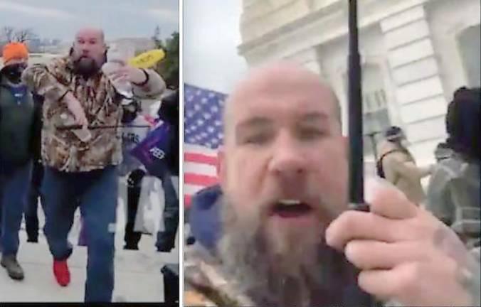 Judge won’t change sentence in Capitol riot case Scott Fairlamb (Photo provided by U.S. Department of Justice)
