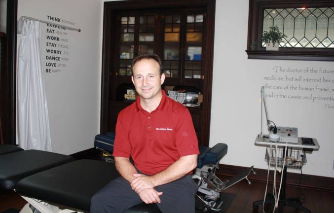 Grano Pain Relief moves to new location Photos by Rose Sgarlato Dr. Andrew Grano in one of the new treatment rooms at Grano Pain Relief and Wellness in Hamburg.