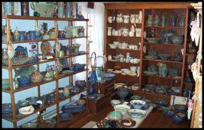 Stonehill Pottery is filled with unique gifts.