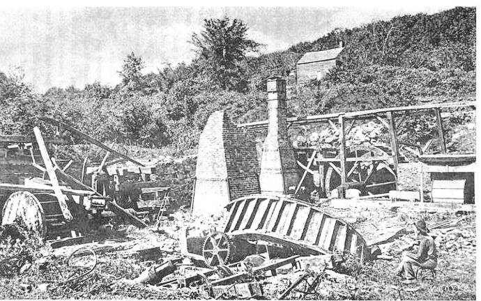 Sussex County History Today: Windham Forge <b>Remains of Windham Forge. (Photo courtesy of North Jersey Highlander, Ralph Colfax and the John Royle Co.) </b>