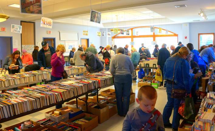 There&#x2019;s something for everyone at the Sussex-Wantage Library used book sale.