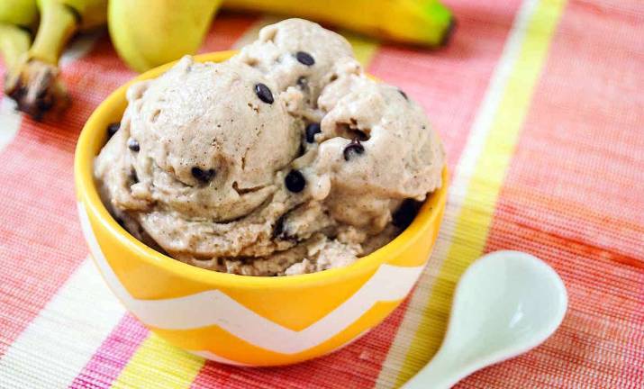 Banana ice cream without the cream