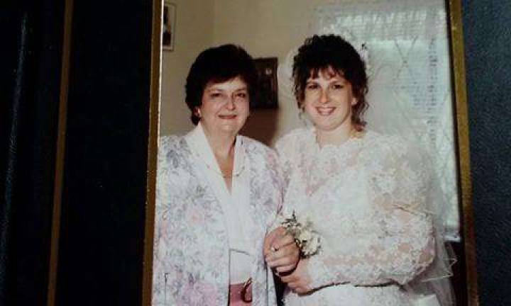 Stephanie Crowell and her mom, Rose Qualdieri of Sussex &quot;My beautiful mom and me on my wedding day. Been there for me through bad and good.&quot;