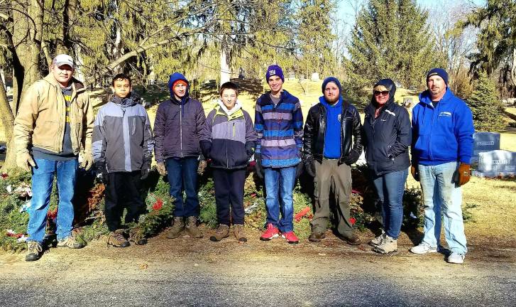 Scouts ready to serve community Boy Scout Troop 2983 group shot.