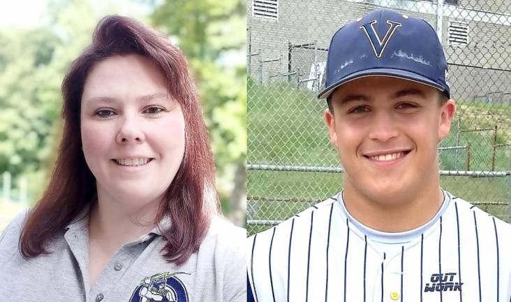 This year’s two John Cocula Memorial Scholarship winners: Danielle Bottinelli and Robert Bauman.