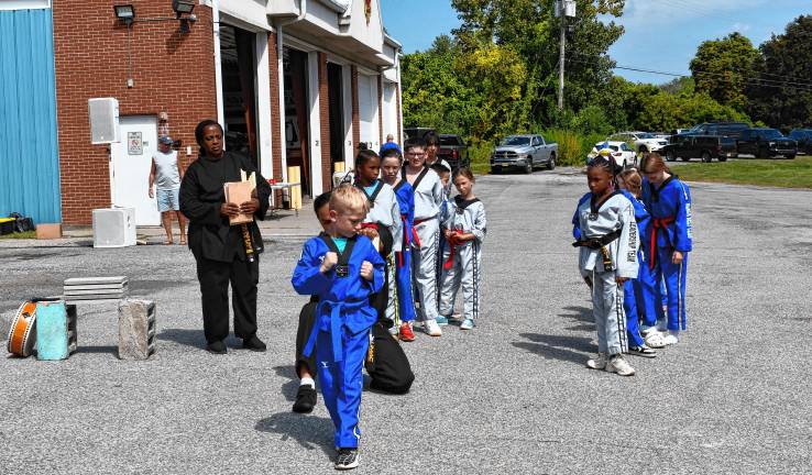 Photos: Vernon Street Fair <b>Karate students perform during the street fair.</b>