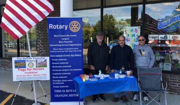 From left, are Pete Dewolffe, Pat Yaccarino, Rich Poplaski