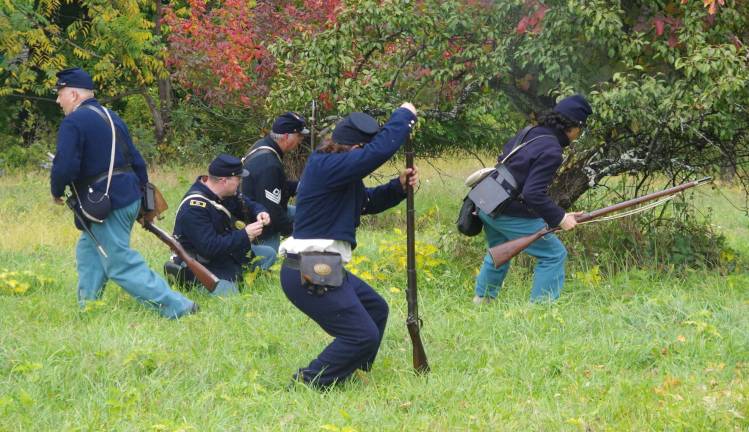 Pochuck Valley Farm recreates Civil War The Union troops try to stand their ground.