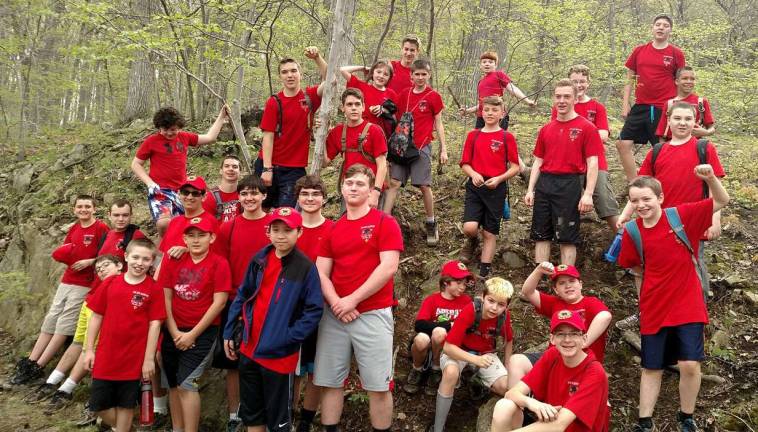 Boy Scouts participate in West Point camporee