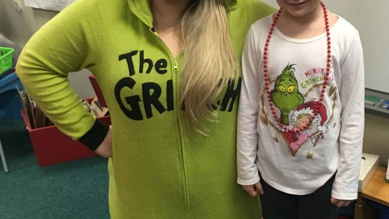 Students dress up as favorite Christmas characters Students dress up as favorite Christmas characters