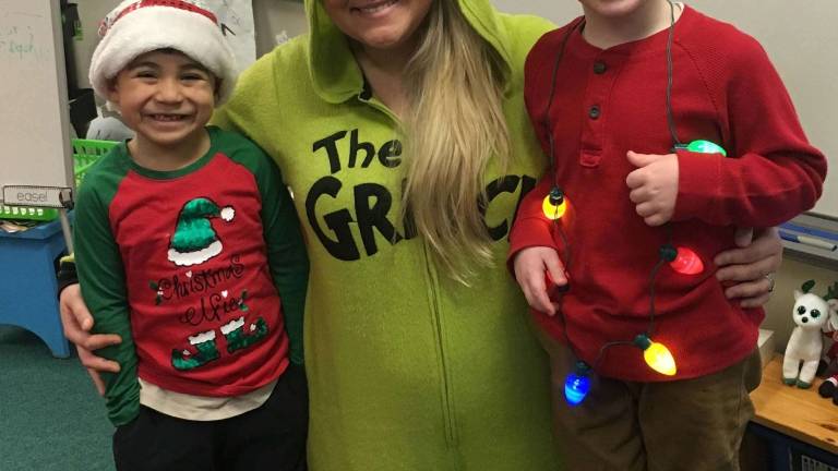 Students dress up as favorite Christmas characters Students dress up as favorite Christmas characters