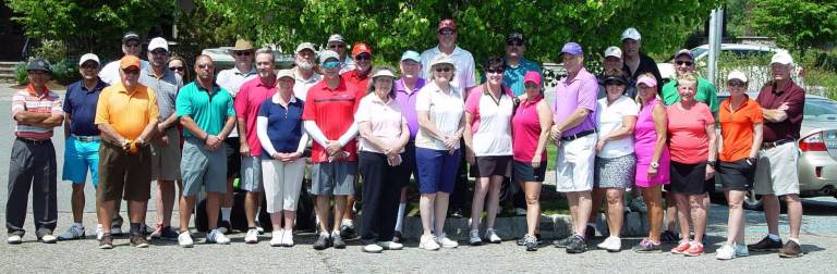 The Crystal Springs Golf Resort Members competing in the May Crystal Cup Tournament at Crystal Springs Golf Club.