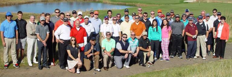 Ballyowen 3peats as Crystal Springs employee champions The 19th Crystal Springs Employee Cup Teams representing the ResortþÄôs 6 golf courses and Administration Office