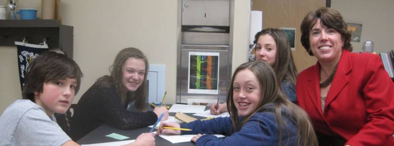 Vernon schools announce governor's teachers Veronica Dignan and her 7th grade math students. Dignan and her fellow colleagues will be honored this spring at a public meeting of the board of education.