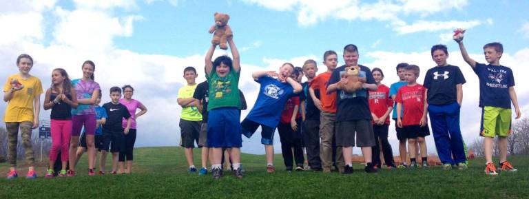 Stampede 5K celebrates 20 years Photos provided Members of the 2015 Bears Youth Running Program.