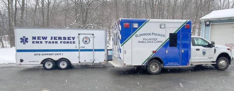 Glenwood Pochuck acquires support unit to aid Covid response The Glenwood Pochuck Volunteer Ambulance Corps’ Site Support Unit 1 (Photo provided)