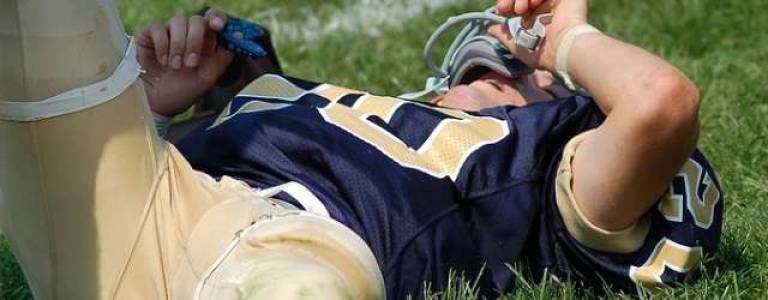 Head blows from just one season of high school football affects the brain