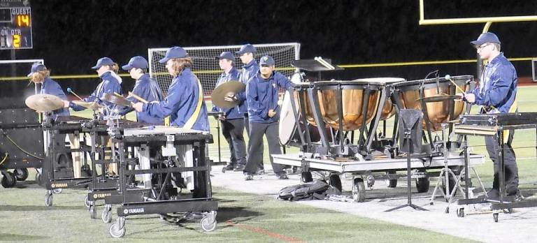 The percussion section (Photo by Vera Olinski)