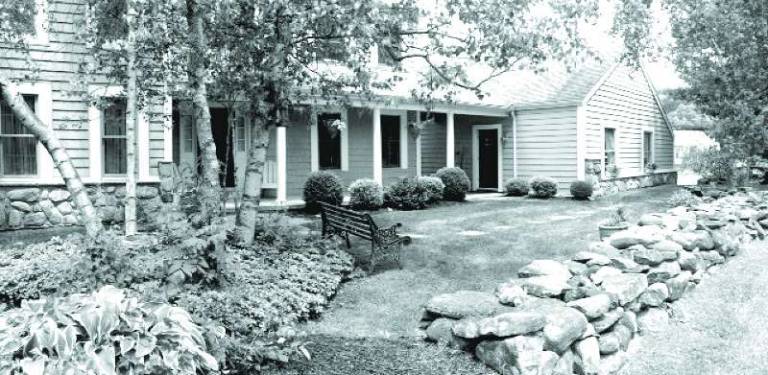 Custom colonial with a backyard paradise Custom colonial with a backyard paradise