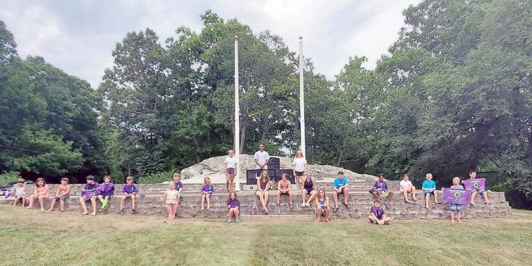 Ogdensburg Otters Swim Team (July 2020 Facebook photo)