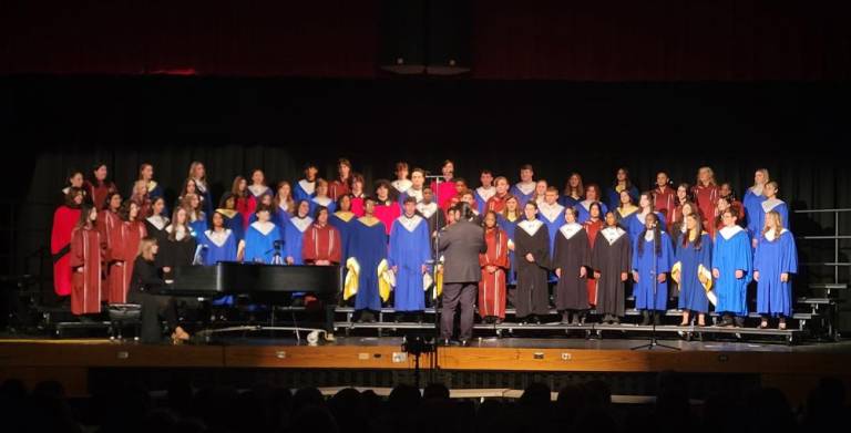 All-county concert performers