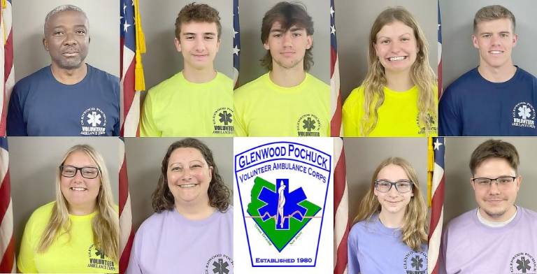 L-R Top: George Alakpa, Mark Maffia, William Wesloske, Jessica Lefort, and Ryan Lally. L-R Bottom: Katrina Todd, Lauren Snook, Olivia Snook, and Andrew Wiik. (Not pictured: Maddison Cuoco.)