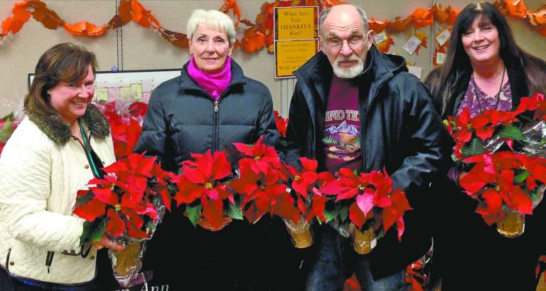 Donating Poinsettias Donating Poinsettias