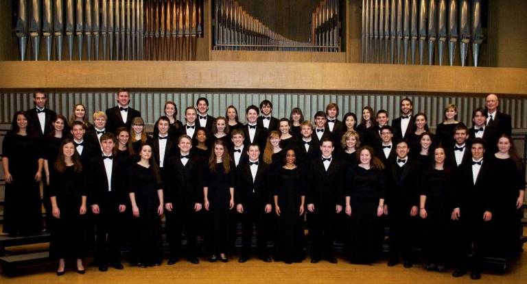 Renowned collegiate choir to perform locally Photo provided Ithaca College Choir to perform at Christ Church in Newton.