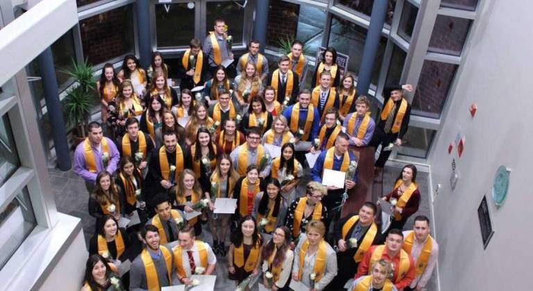 SCCC inducts 96 studnets to honor society