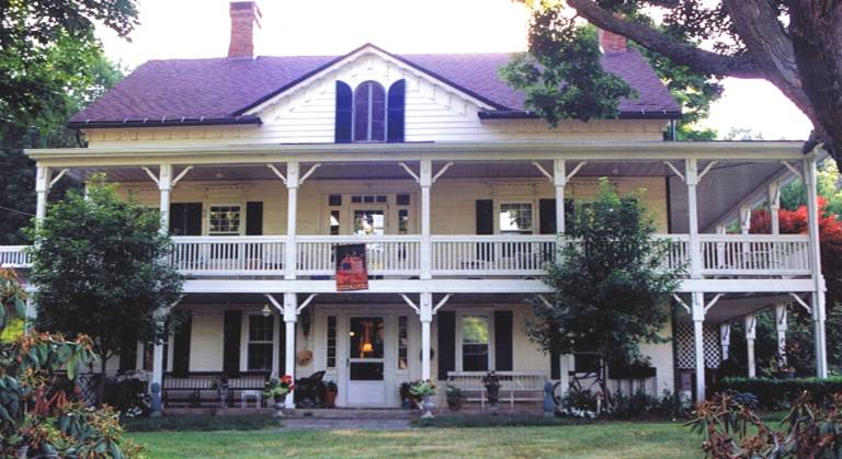 Known as the Gabriel Houston house, this colonial mansion was built in 1831. This structure, at the intersection of Route 517 and 565, is known today as the Apple Valley Inn Bed &amp; Breakfast. Gabriel Houston was a well-known Glenwood farmer and distiller in 19th-century Vernon.