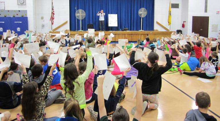 Author visits Rolling Hills Author visits Rolling Hills