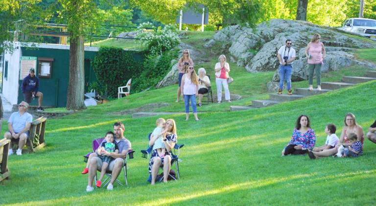 Attendees support the graduates. (Photo by Vera Olinski)