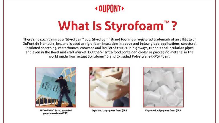 Don’t call it Styrofoam